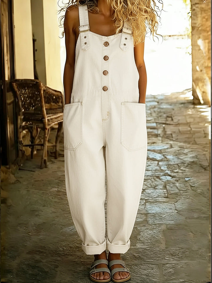 Margaux — Salopette Denim Esprit Vintage